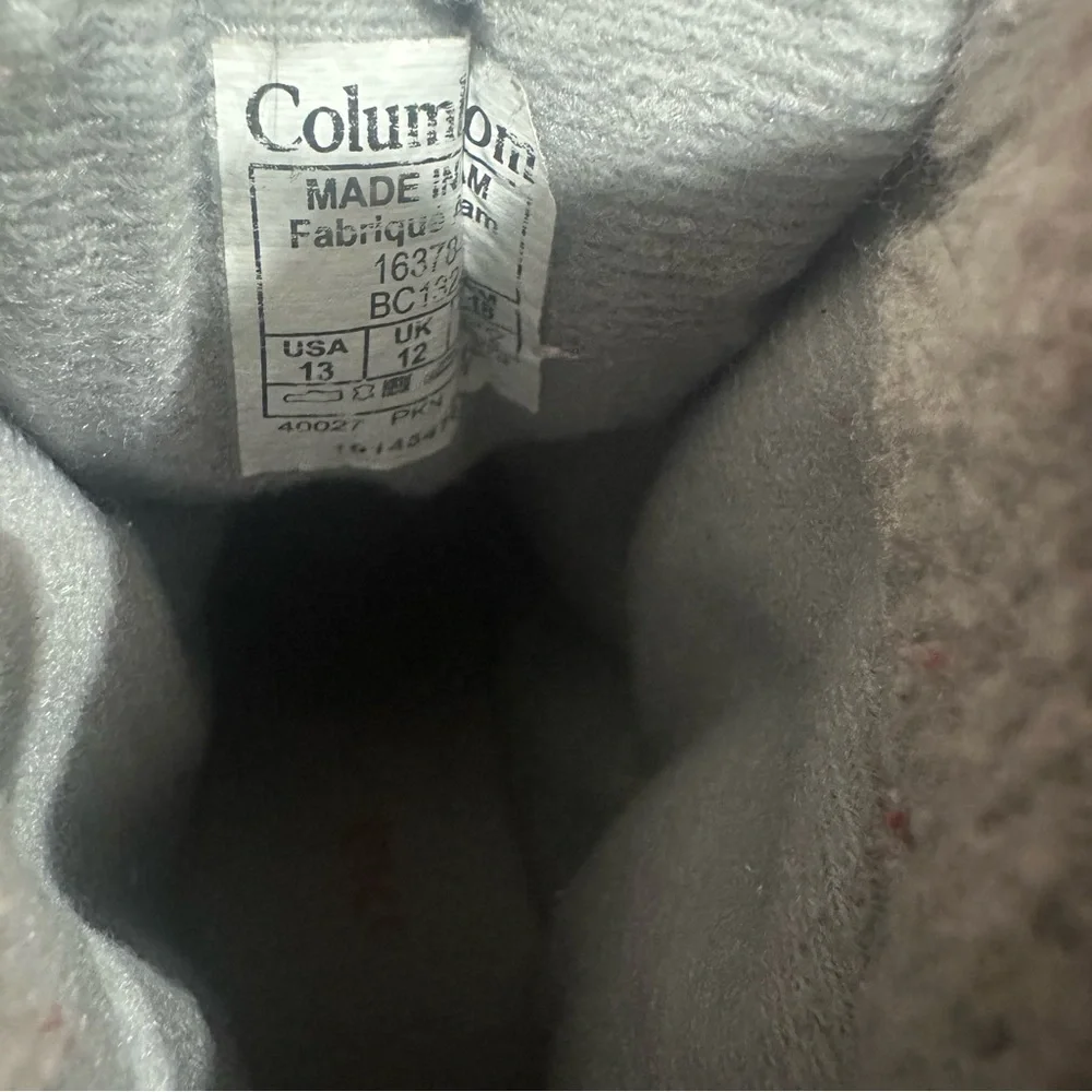 Columbia Kids Gray & Black Winter Boots